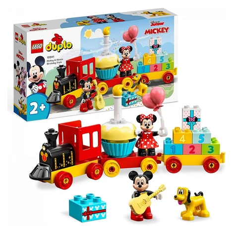 LEGO® DUPLO® Disney ™ 10941 Narodeninový vláčik Mickeyho a Minnie