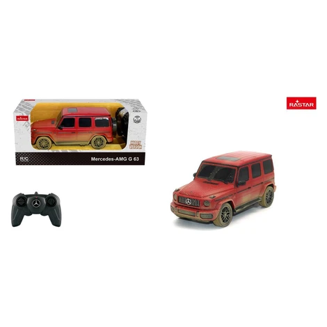 Rastar RC auto 1 : 24 Mercedes-Benz G63 AMG Muddy červené