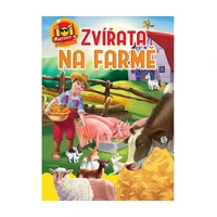 Teddies Foni Book Pracovní sešit 101 aktivit s nálepkami Zvířata na farmě CZ verzia