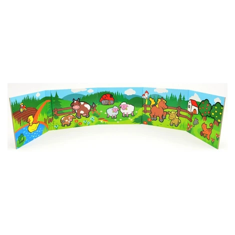 Leporelo Moje první zvířátka CZ verzia Teddies