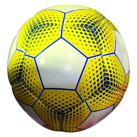 MINI Futbalová lopta žlto-biela
