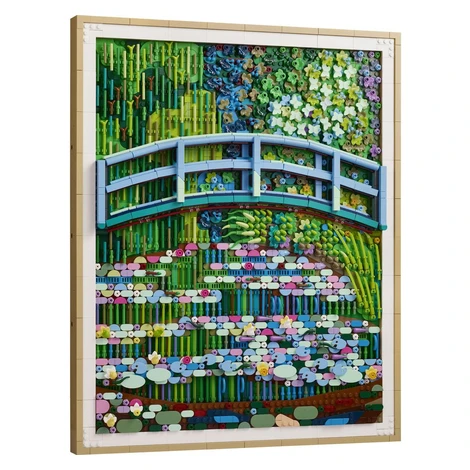 LEGO® Art 31220 Claude Monet – Most nad jazierkom s lekníkmi