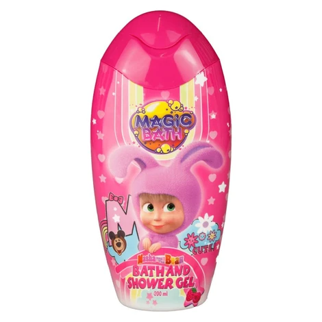 EP Line kosmetika Máša a medveď Kúpeľový a sprchový gél 200 ml