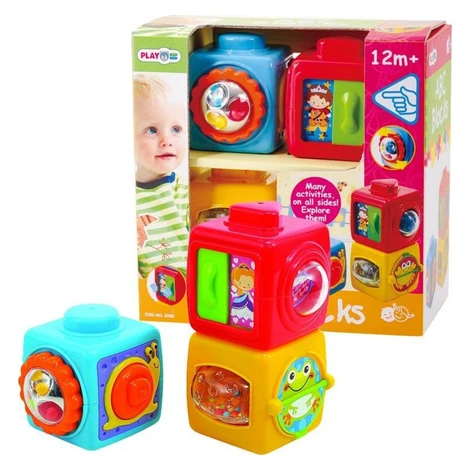 Playgo Aktívne kocky ABC