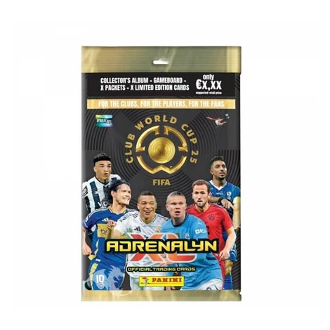 Panini Fútbalové karty FIFA Club World Cup 2025 ADRENALYN Starter set