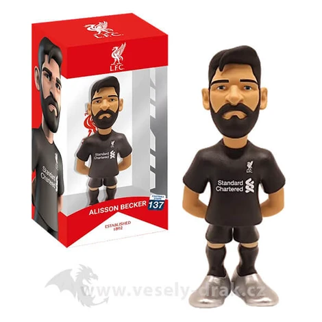 Minix Futbalová figúrka Minix FC Liverpool - Alisson Becker