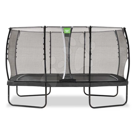 Trampolína s ochrannou sieťou Allure Classic Exit Toys čierna 244*427 cm