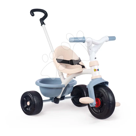 Trojkolka Be Fun Tricycle Blue Smoby s 95 cm vodiacou tyčou od 15 mes