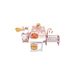 Domček pre bábiku trojkrídlový Large Doll´s Play Center Soft Baby Nurse Smoby kuchynka spálňa a 
