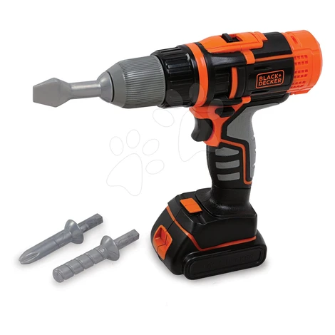 Mechanická vŕtačka Black&Decker Smoby s 3 nastavcami