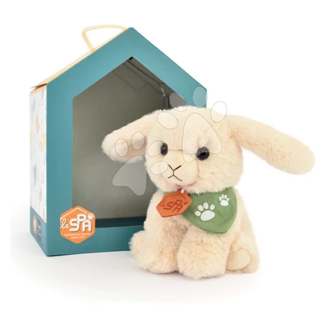 Plyšový zajačik Welcome Home SPA Collection Histoire d’ Ours v darčekovom balení béžový 16 cm od