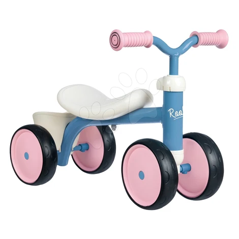 Odrážadlo Rookie Pink Smoby s kovovou konštrukciou a točiacimi riadidlami od 12 mes