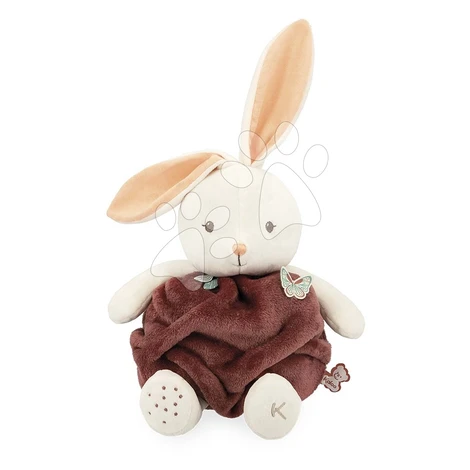 Plyšový zajačik Bubble of Love Rabbit Cinnamon Plume Kaloo hnedý 30 cm z jemného mäkkého materiá