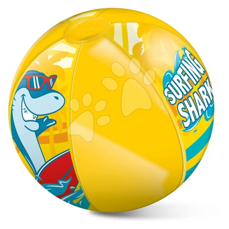Nafukovacia plážová lopta Surfing Shark Mondo 50 cm od 10 mes