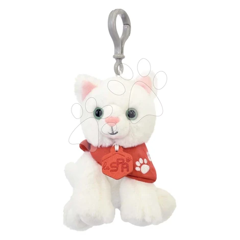 Plyšová mačička kľúčenka Welcome Home SPA Collection Histoire d’ Ours biela 13 cm od 0 mes
