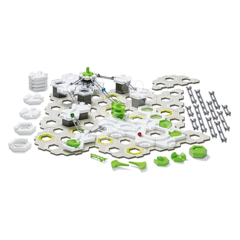 Guľôčková dráha Twist Akčná súprava Action Set GraviTrax 101 dielikov so špirálou a trampolínou 