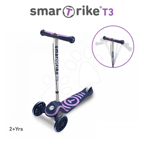 smarTrike detská kolobežka T3 2000500 fialová