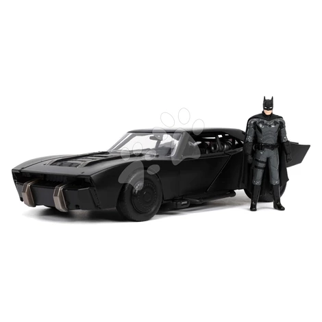 Autíčko Batman Batmobile Jada kovové s otvárateľnými dverami a figúrkou Batmana dĺžka 19 cm 1:24