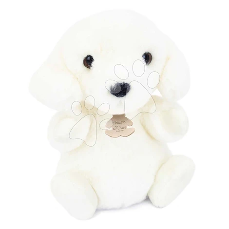 Plyšový psík The Little Companions Histoire d’ Ours biely 20 cm od 0 mes