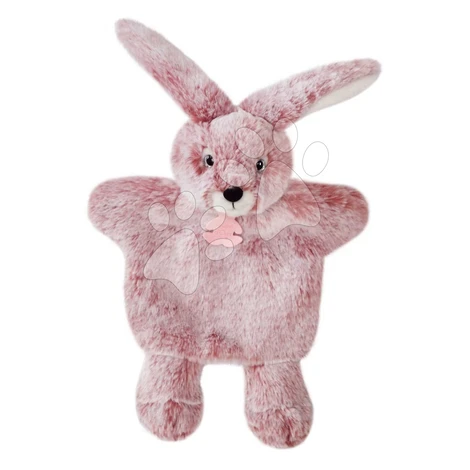 Plyšový zajačik na bábkové divadlo Bunny Puppet Sweety Mousse Histoire d’ Ours ružový 25 cm od 0