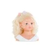 Kadernícka hlava na česanie Styling Head Corolle s krásne jemnými blond vláskami 25 cm a 10 dopl