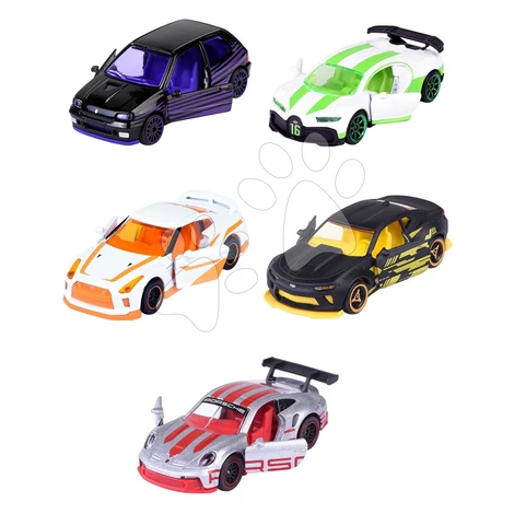 Autíčka Limited Edition 10 Giftpack 5 Pieces Majorette kovové dĺžka 7,5 cm sada 5 druhov v darče