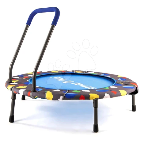Trampolína Activity Center 2v1 smarTrike skladacia okrúhla s 92 cm obvodom s rúčkou na držanie o