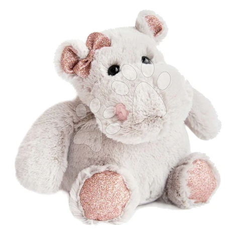 Plyšový hrošík Hippo Girl Histoire d’ Ours sivý 25 cm od 0 mes