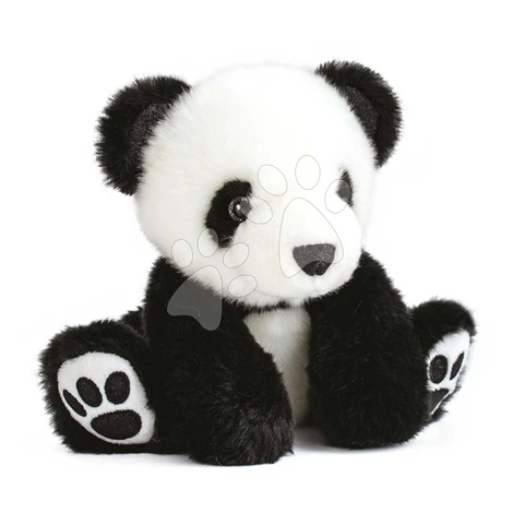 Plyšová panda So Chic Panda Histoire d’ Ours čierno-biela 17 cm od 0 mes