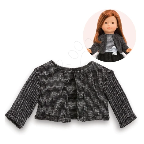 Oblečenie Cardigan Black Ma Corolle pre 36 cm bábiku od 4 rokov