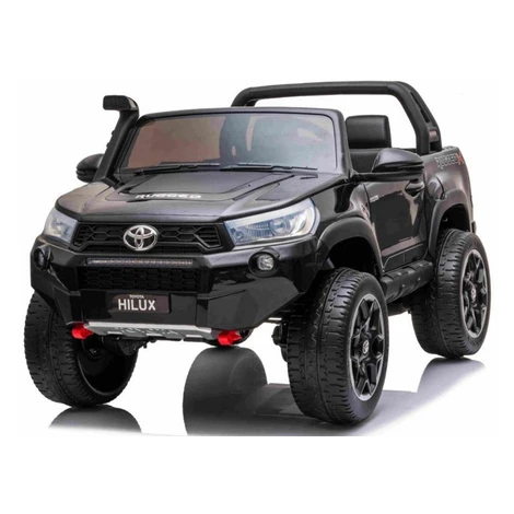 mamido  Detské elektrické autíčko Toyota Hilux 4x4 čierne