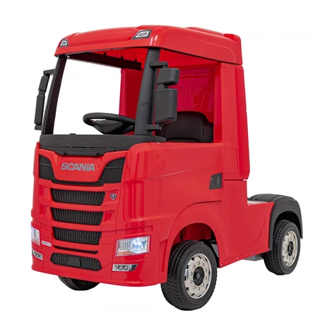 mamido  Elektrický kamión Scania R-SÉRIA 4x4 červený