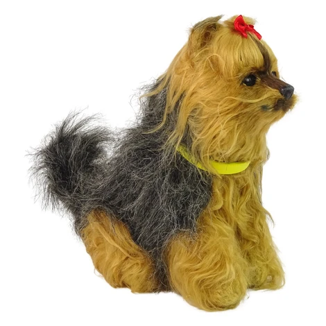 mamido  Interaktívny pes Yorkshire Terrier York plyšové šteky pohybuje chvostom