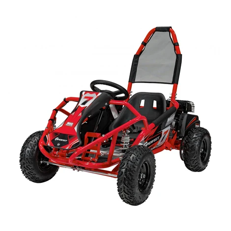 mamido  Detská benzínová motokára MUD MONSTER červená