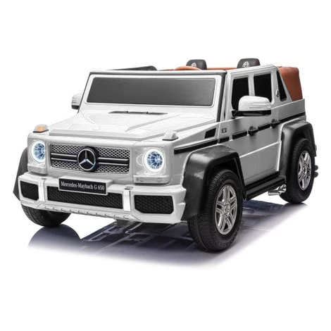 mamido  Elektrické autíčko Mercedes Benz MAYBACH G650 Strong MP4 biele
