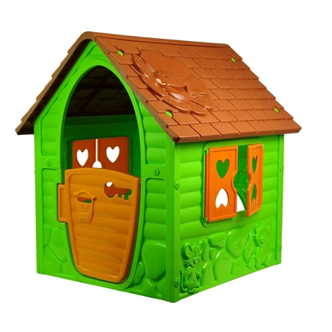 mamido  Detský záhradný domček PlayHouse zelený