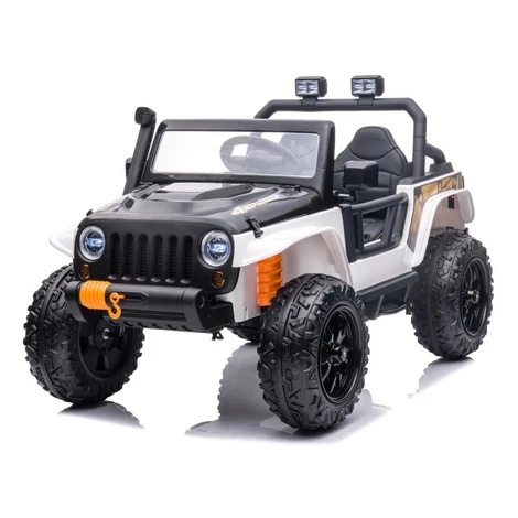 Mamido  Mamido Elektrické autíčko Jeep 4Speed 4x45W biele
