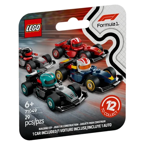 LEGO LEGO® Minifigurky Sběratelské závodní auto F1® 71049