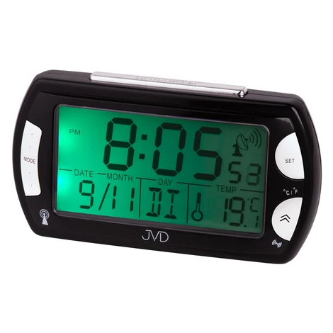 Rádiom riadený budík JVD RB358.10, 12cm