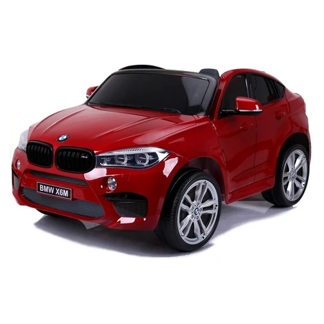 mamido Elektrické autíčko BMW X6 M dvojmiestne XXL lakované červené