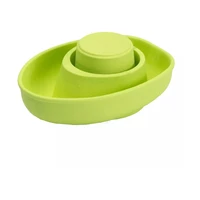 PlanToys PlanToys Gumový čln - zelený