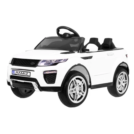 mamido Elektrické autíčko športové Rapid Racer biele