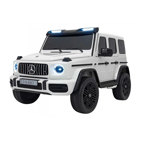 mamido Elektrické autíčko Mercedes Benz G63 AMG XXL STRONG 24V biele