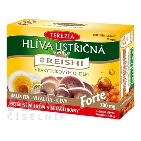 TEREZIA HLIVA USTRICOVITÁ + REISHI