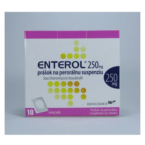 Enterol 250 mg prášok na perorálnu suspenziu plu.por.10 x 250 mg