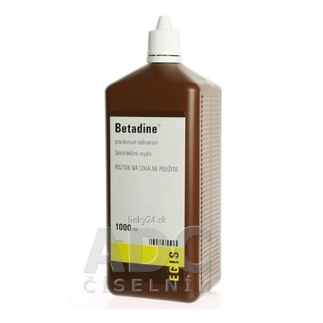 Betadine dezinfekčné mydlo 75 mg/ml