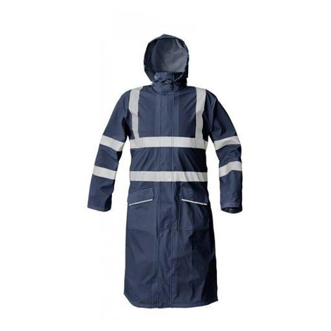 Siret Hi-Vis nepremokavý plášť, tmavo modrá XXL Červa