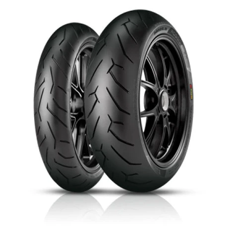 Pirelli Diablo Rosso II ( 120/70 ZR17 TL (58W) M/C, Variante K, predné koleso )