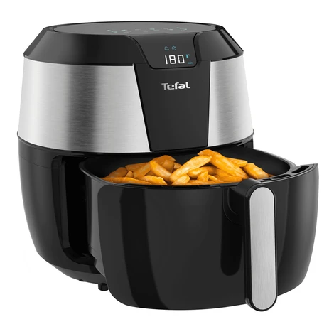 Teplovzdušná fritéza Tefal Easy Fry XXL Digital EY701D15 Nerezová/Čierna
