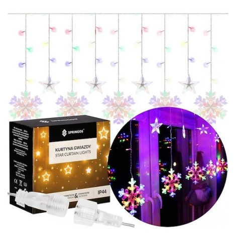 Vianočné osvetlenie 138 LED Springos CL4019